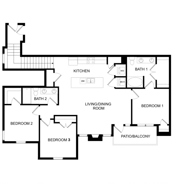 3x2 Magellan floor plan
